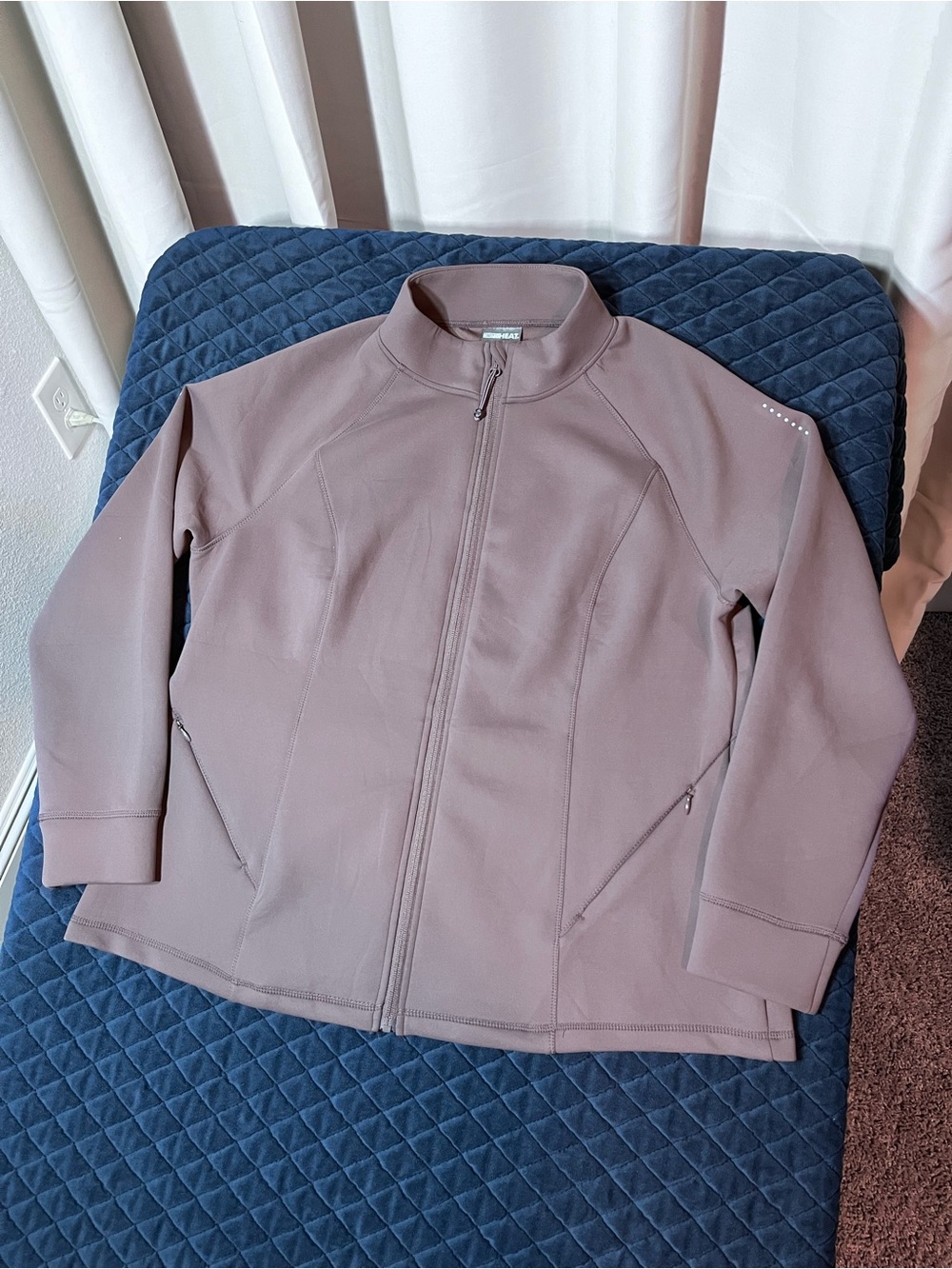 32 Degrees Mauve Full-Zip Softshell Jacket